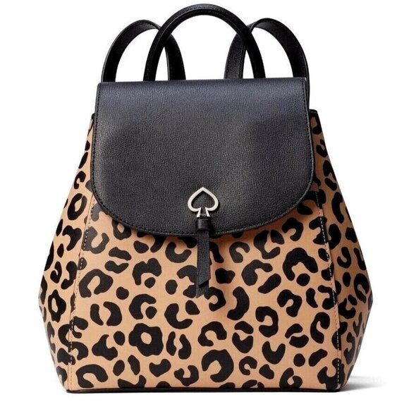 Kate Spade Adel Leopard Print Backpack main image 4